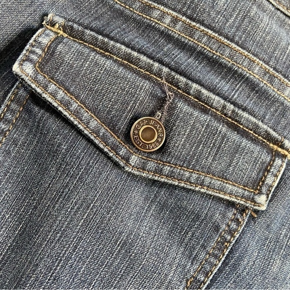 Vintage Gap Flare Jeans Curvy Size 8 - Picture 5 of 9